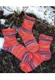 strikkede strømper Tudseskønne® stribede sokker