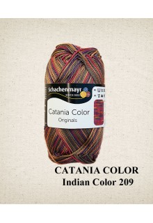 Merceriseret bomuldsgarn, Schachenmayr, indien Color 209, Catania Color