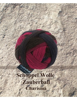 Strømpegarn Zauberball fra Schoppel Wolle