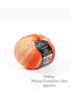 strømpegarn ekstrafin merino i en skøn varm appelsinfarvet nuance