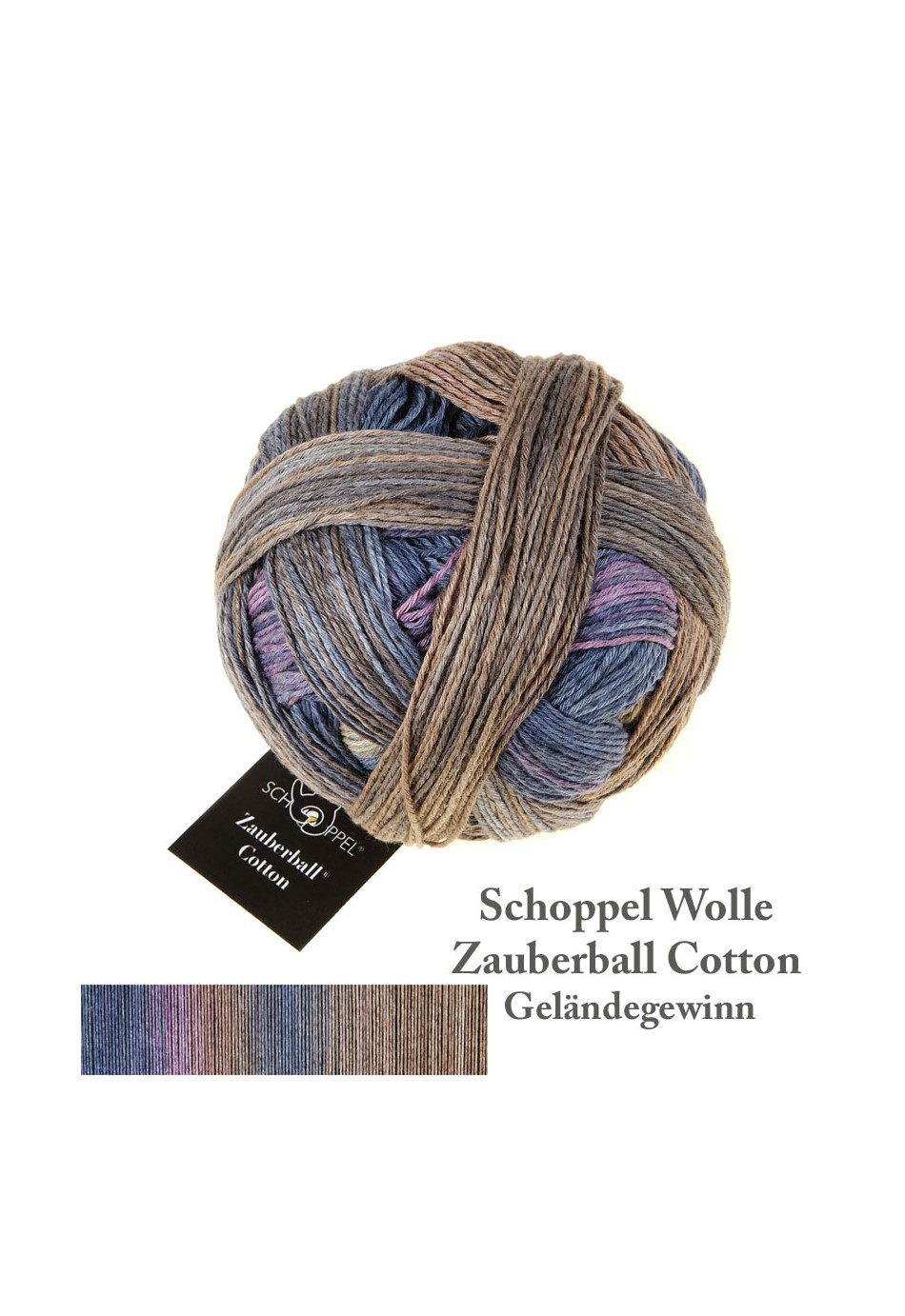 Zauberball Cotton - Schoppel Wolle økologisk garn