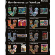 Opal Hundertwasser fra serierne I - III 6 tråds