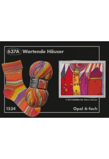 Opal Hundertwasser fra serierne I - III 6 tråds