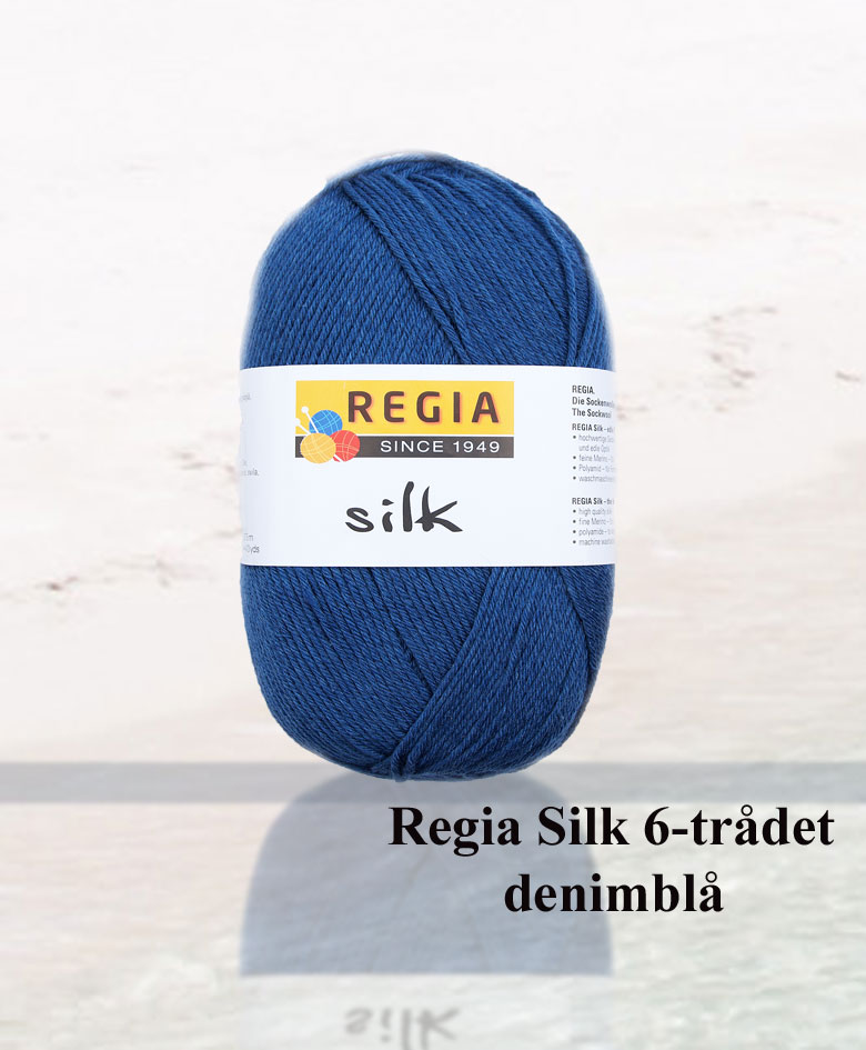 regia silk 6 trådet denim
